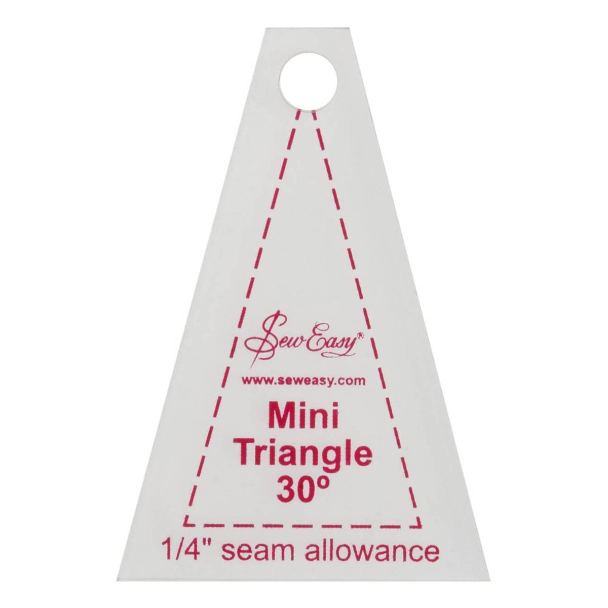 Sew Easy Mini 30 Degree Triangle Template Hobbycraft