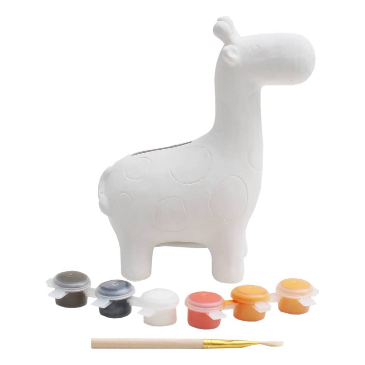 Paint Your Own Giraffe Money Box Hobbycraft