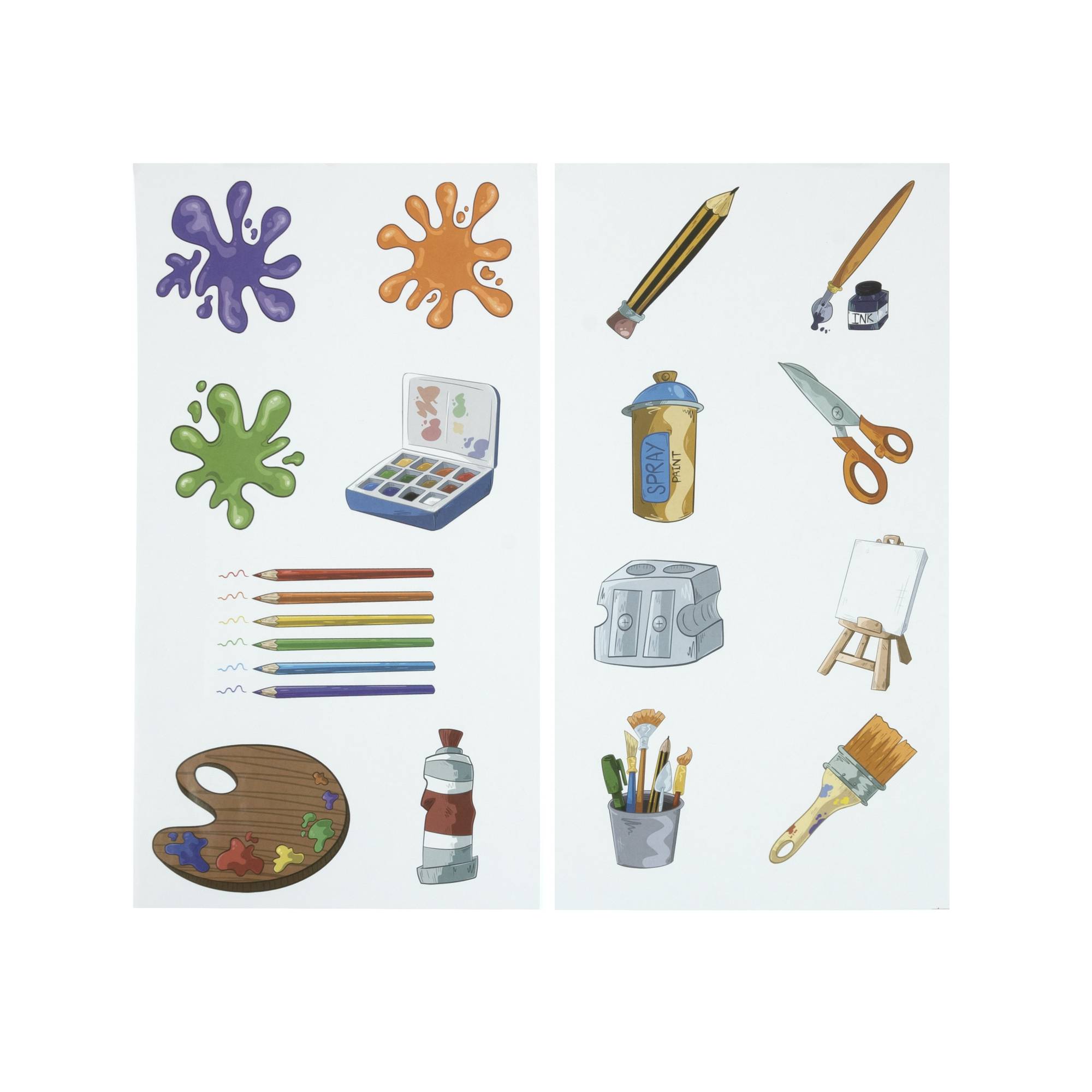 Artisan Art Trolley Stickers 15 Pieces Hobbycraft