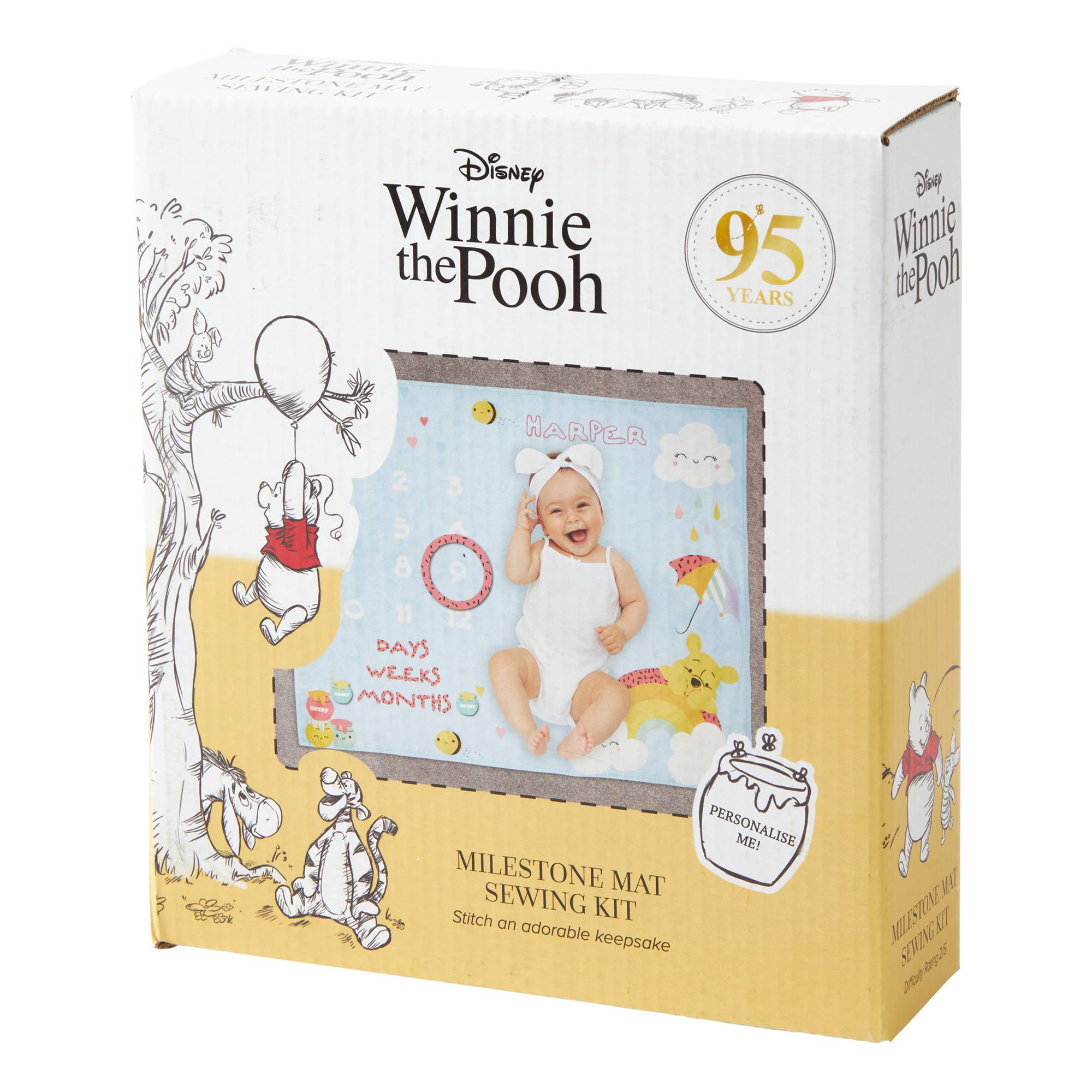 Disney Winnie the Pooh Milestone Mat Sewing Kit Hobbycraft