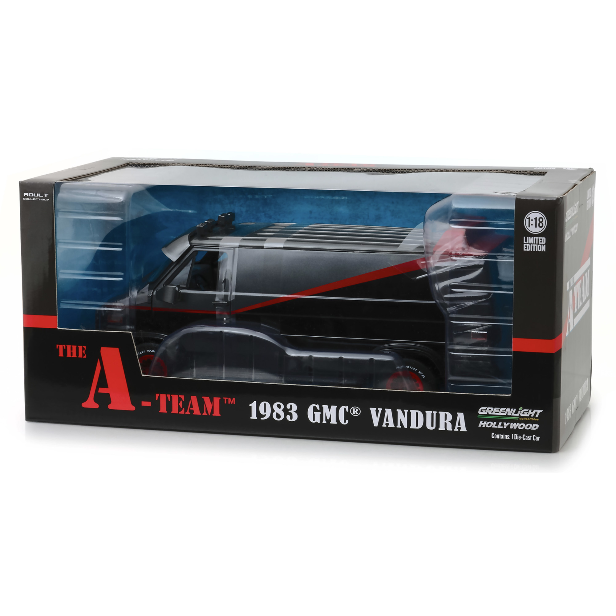 The A Team 1983 GMC Vandura Diecast Model 1:18 | Hobbycraft