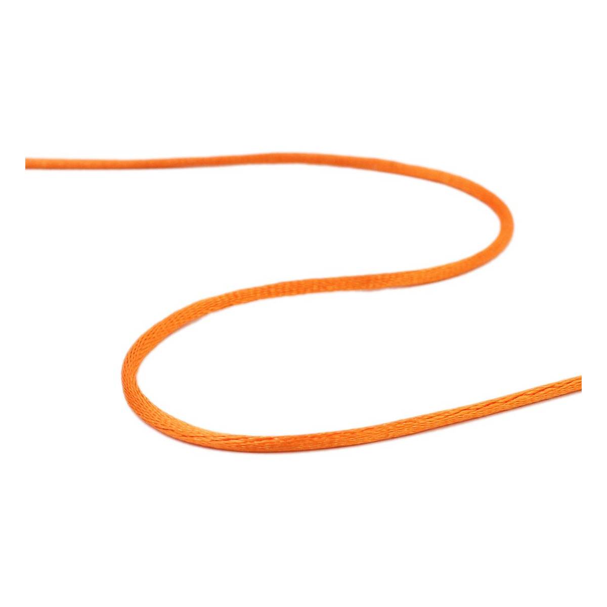 Buy Orange Ribbon Knot Cord 2mm x 10m for GBP 2.00 | Hobbycraft UK