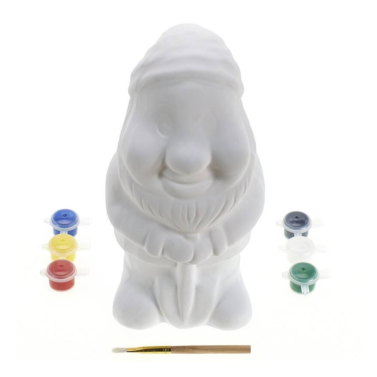 Paint Your Own Garden Gnome 10cm x 10cm Hobbycraft