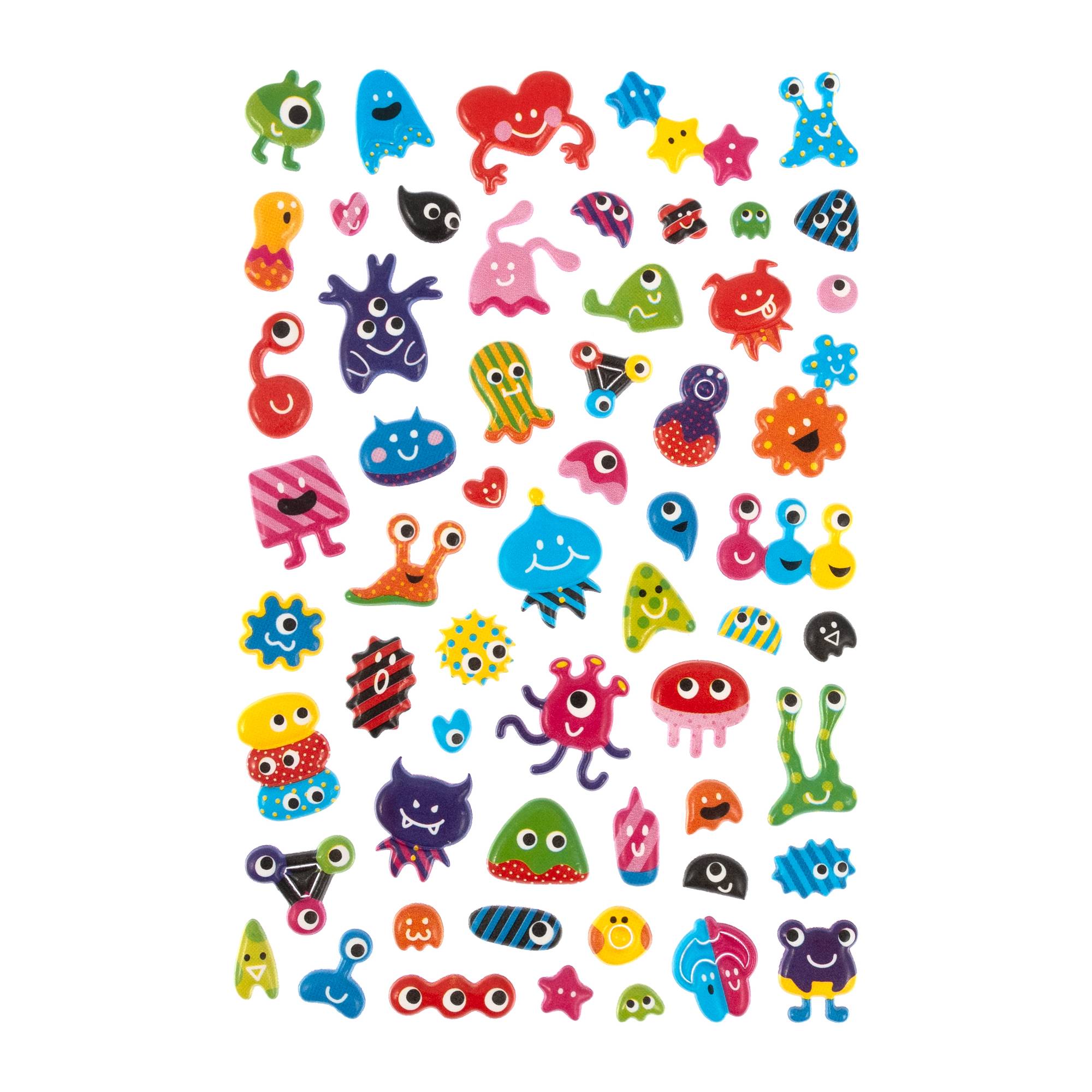 Monster Puffy Stickers | Hobbycraft