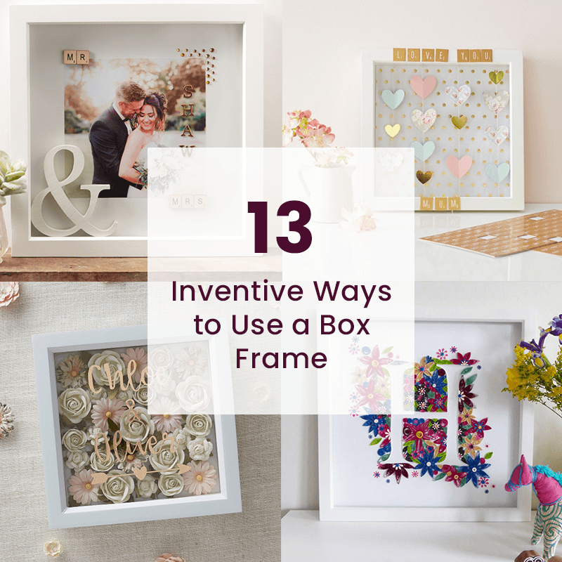 13 Inventive Ways to Use a Box Frame | Hobbycraft