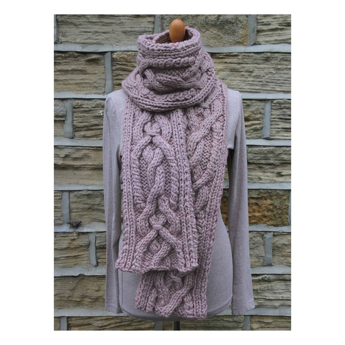 celtic pattern scarf