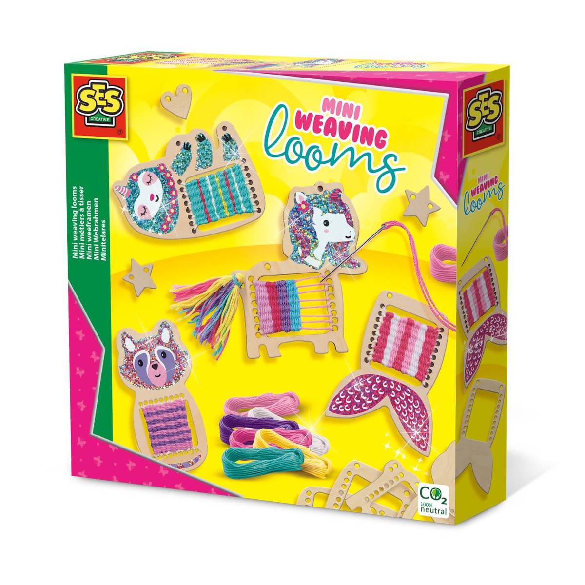 SES Creative Mini Weaving Looms Hobbycraft