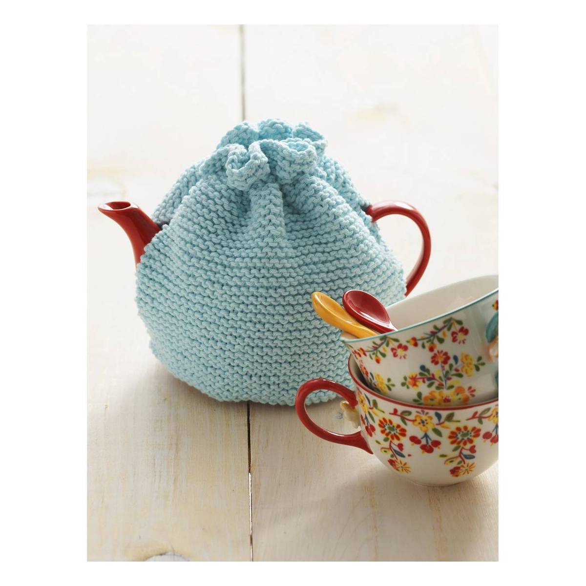 FREE PATTERN Lily Sugar 'n Cream Knit Tea Cosy Hobbycraft