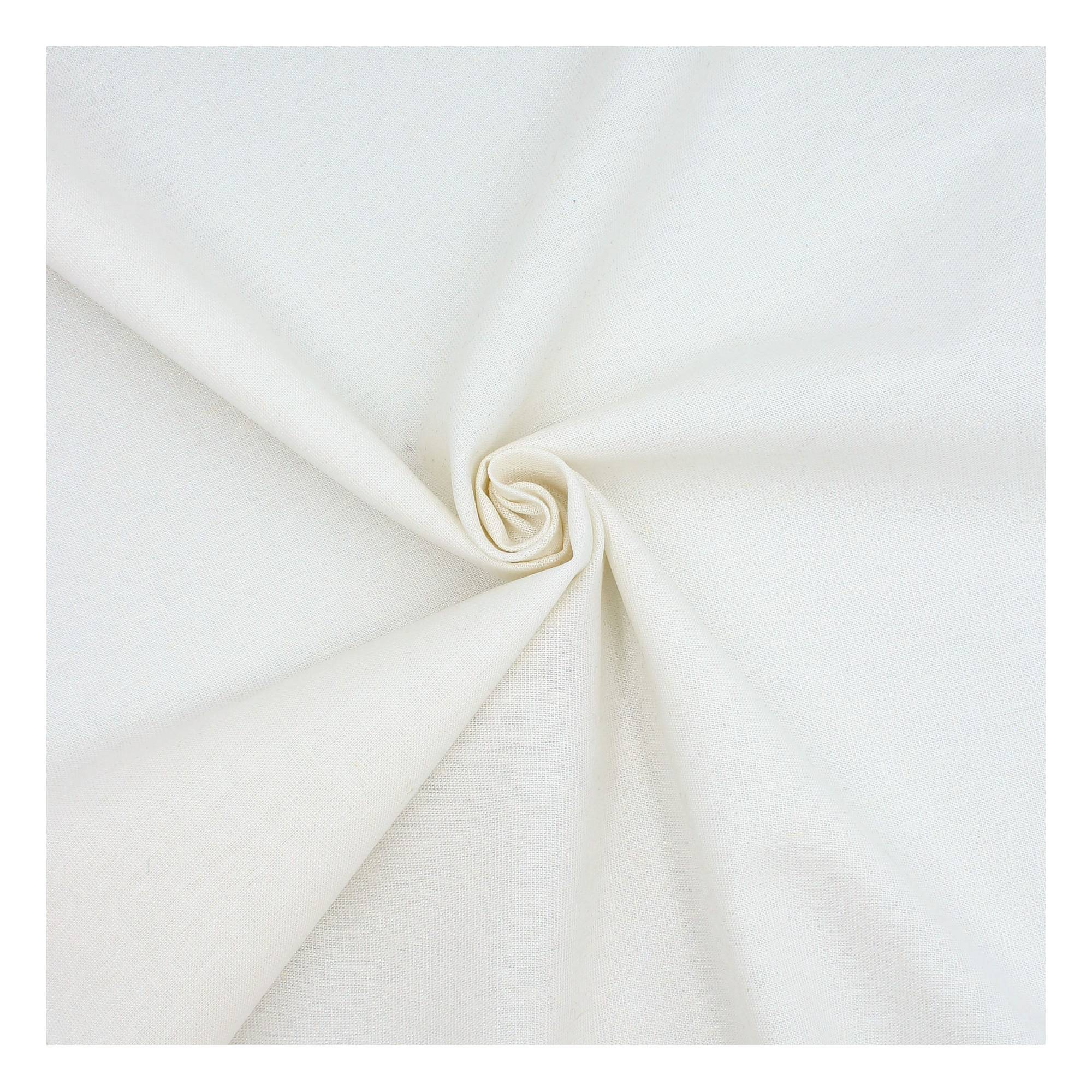 Robert Kaufman Essex Opal Metallic Cotton Linen Fabric by the Metre