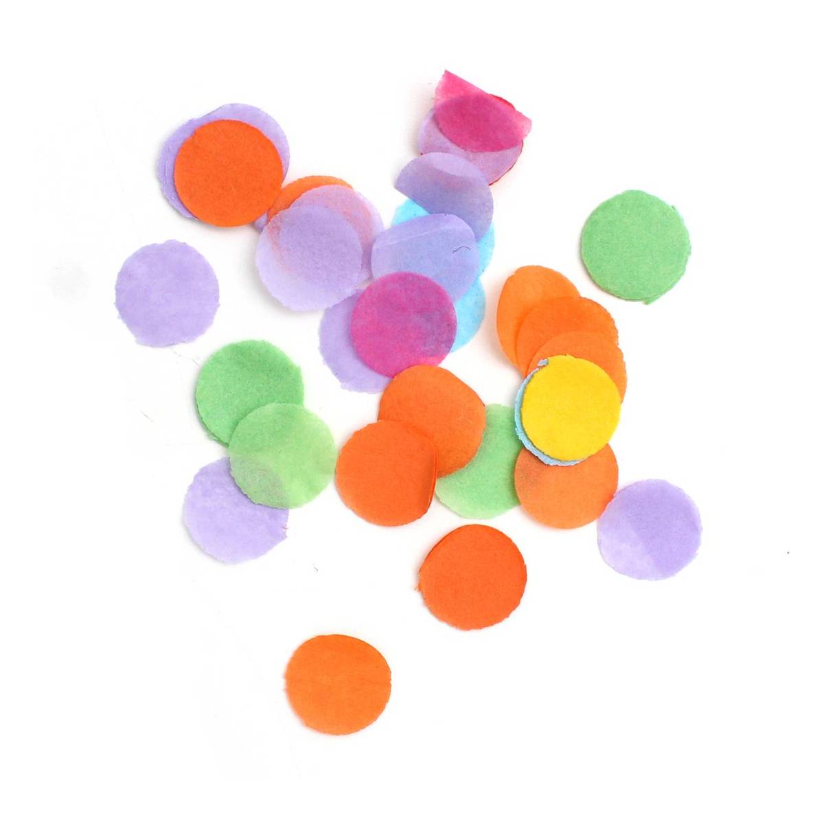 Rainbow Biodegradable Confetti Circles 13g Hobbycraft
