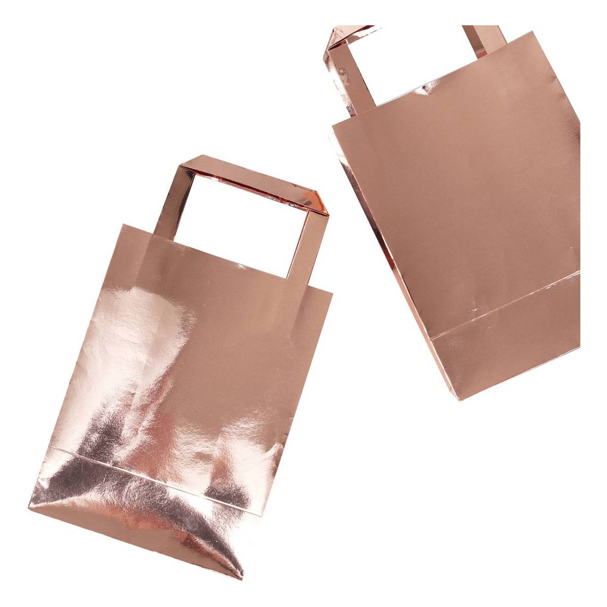 Ginger Ray Rose Gold Party Bags 5 Pack Hobbycraft