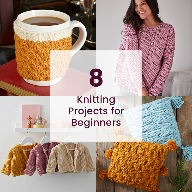 8 Knitting Projects for Beginners Hobbycraft