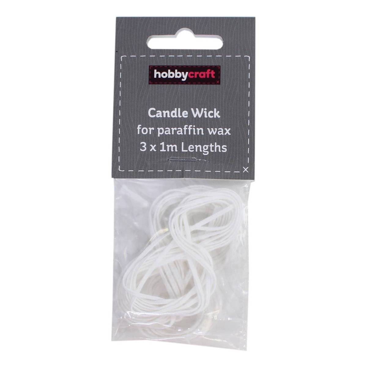 Candle Making Wick for Paraffin Waxes 1m 3 Pack Hobbycraft