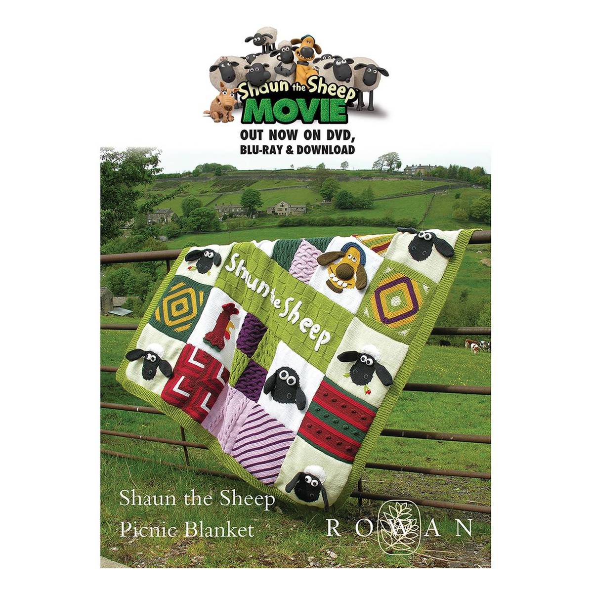 FREE PATTERN Rowan Shaun the Sheep Picnic Blanket Hobbycraft