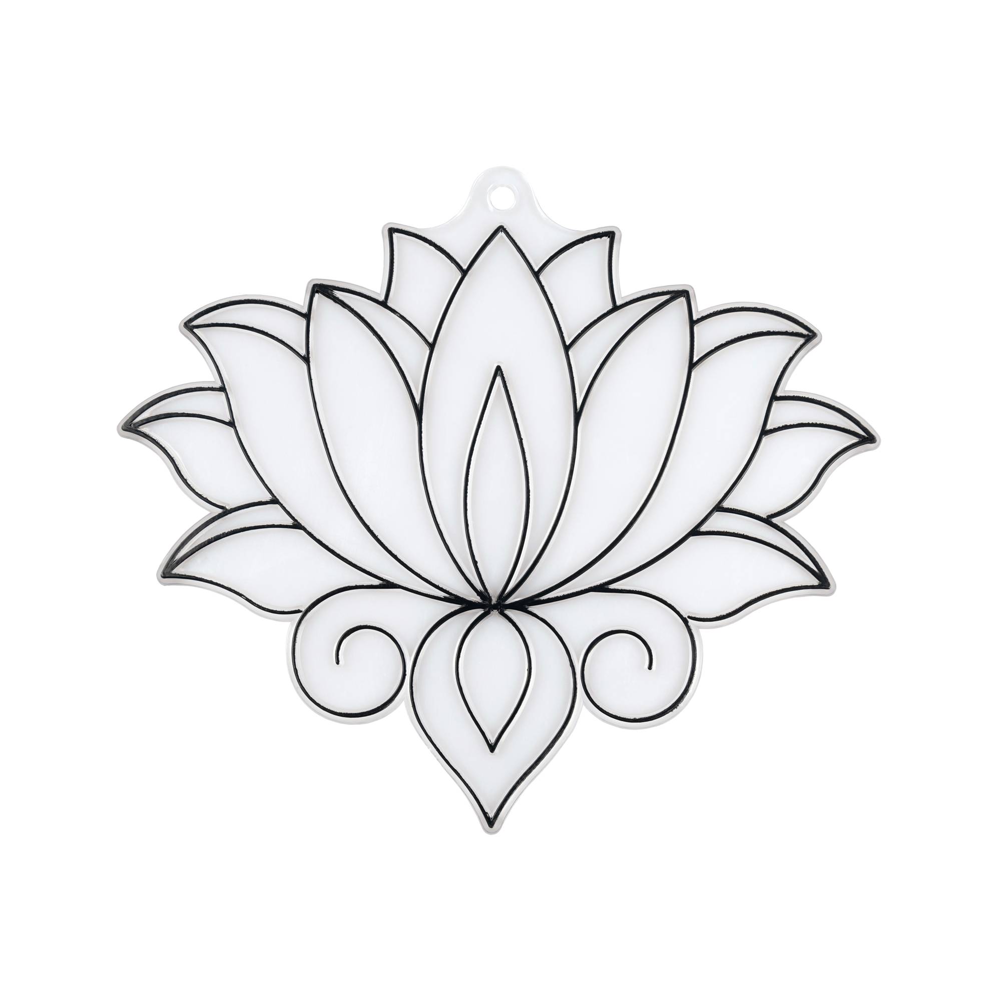 Lotus Plastic Suncatcher Hobbycraft