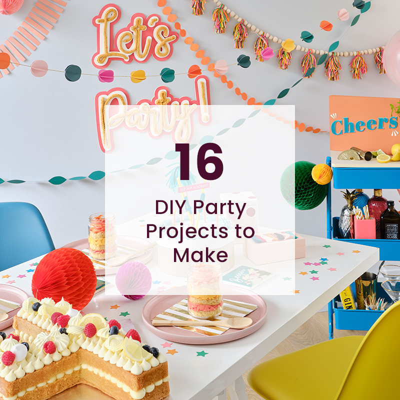 16 DIY Party Projects to Make Hobbycraft