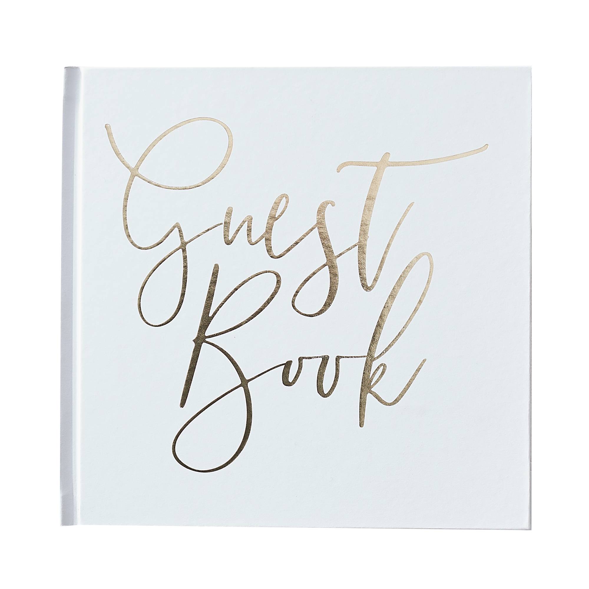 Champagne Gold Foil Guest Book Hobbycraft