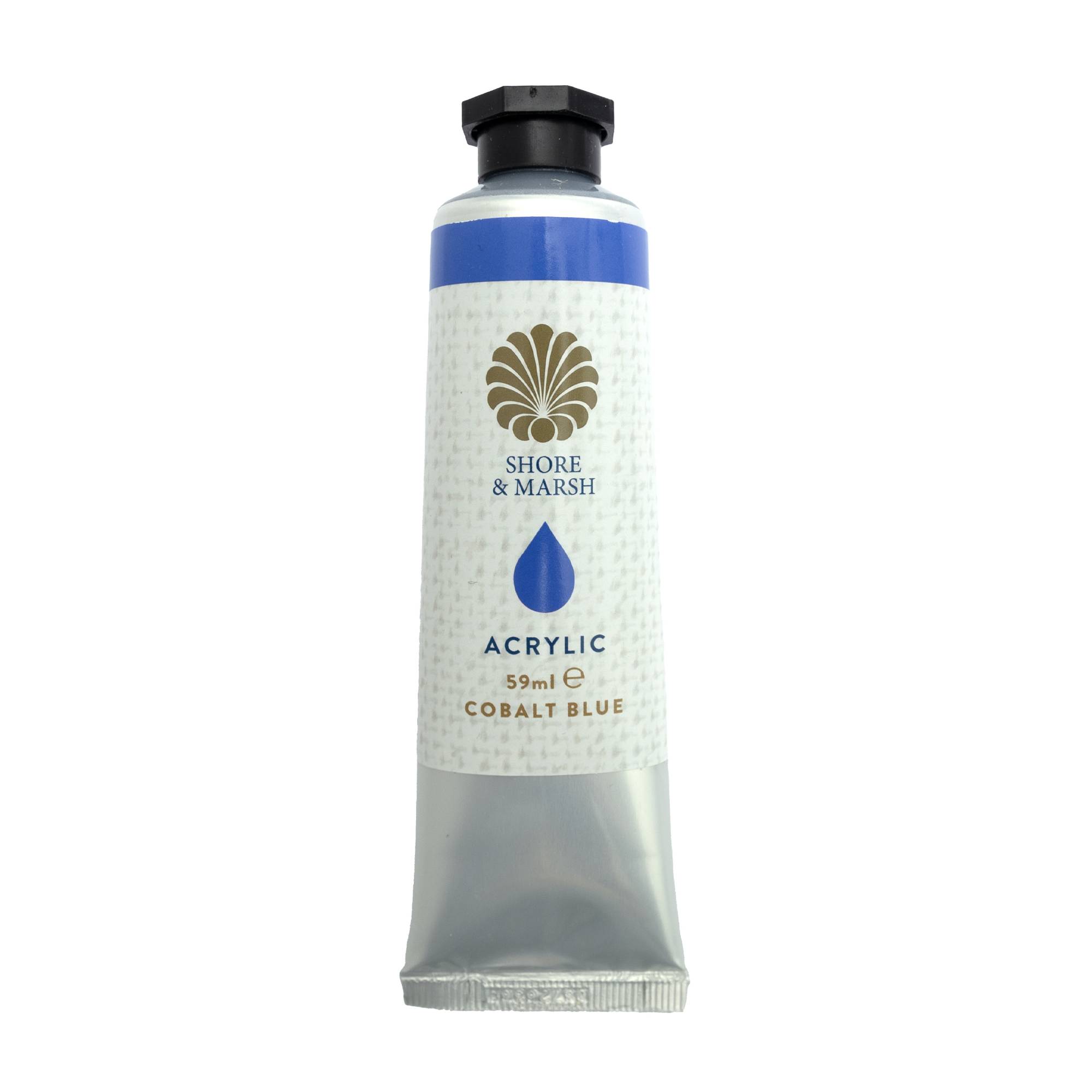 Shore & Marsh Cobalt Blue Acrylic Paint 59ml Hobbycraft