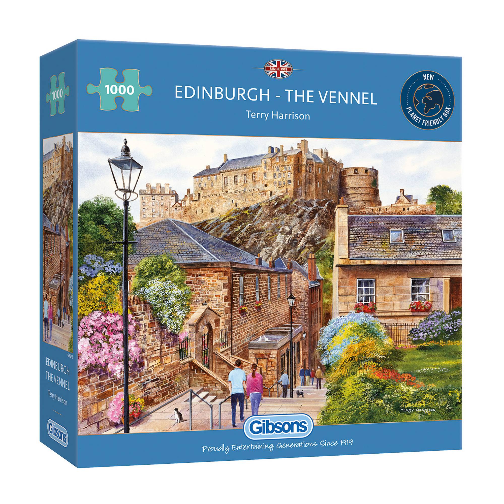 Gibsons Edinburgh The Vennel Jigsaw Puzzle 1000 Pieces Hobbycraft