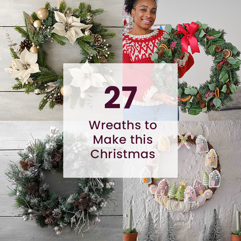 24 Wreaths to Make This Christmas Hobbycraft