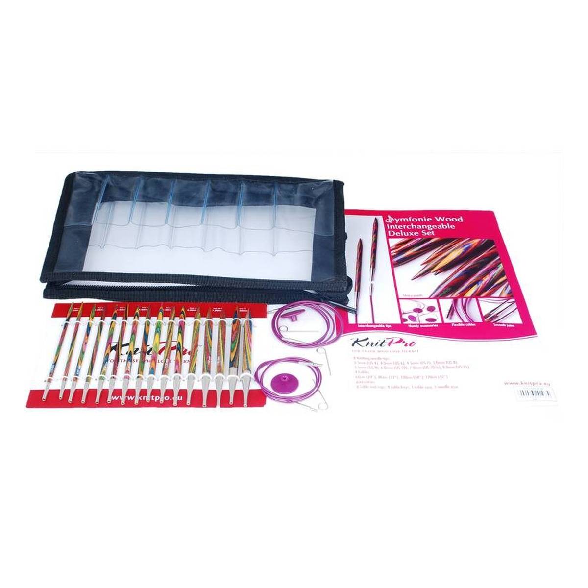 KnitPro Symfonie Interchangeable Deluxe Needle Set Hobbycraft