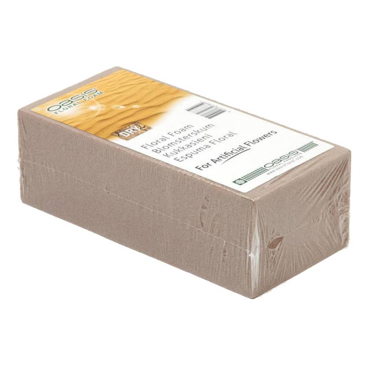 Oasis Dry Foam Brick 23cm x 11cm x 8cm Hobbycraft