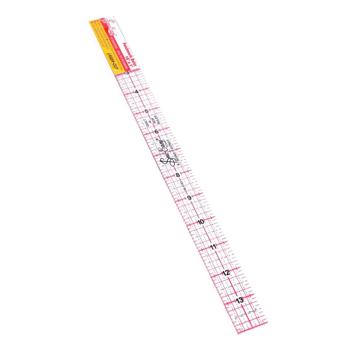 Sew Easy Patchwork Ruler 14 x 1 Inches | Hobbycraft