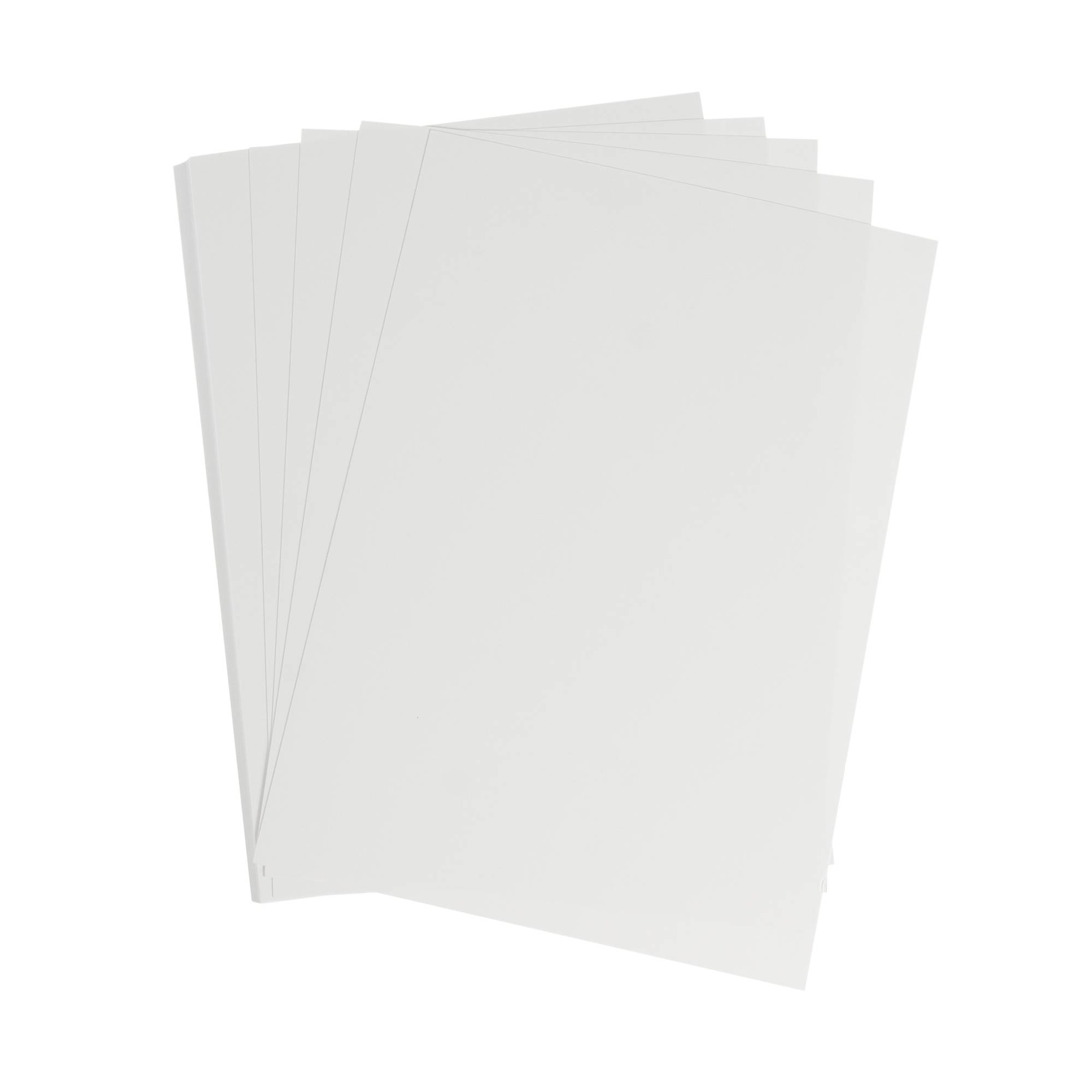 100 SHEETS A4 WHITE 300 gsm THICK CARDS PRINTER CRAFT MAKING DECOUPAGE LOT  PAPER