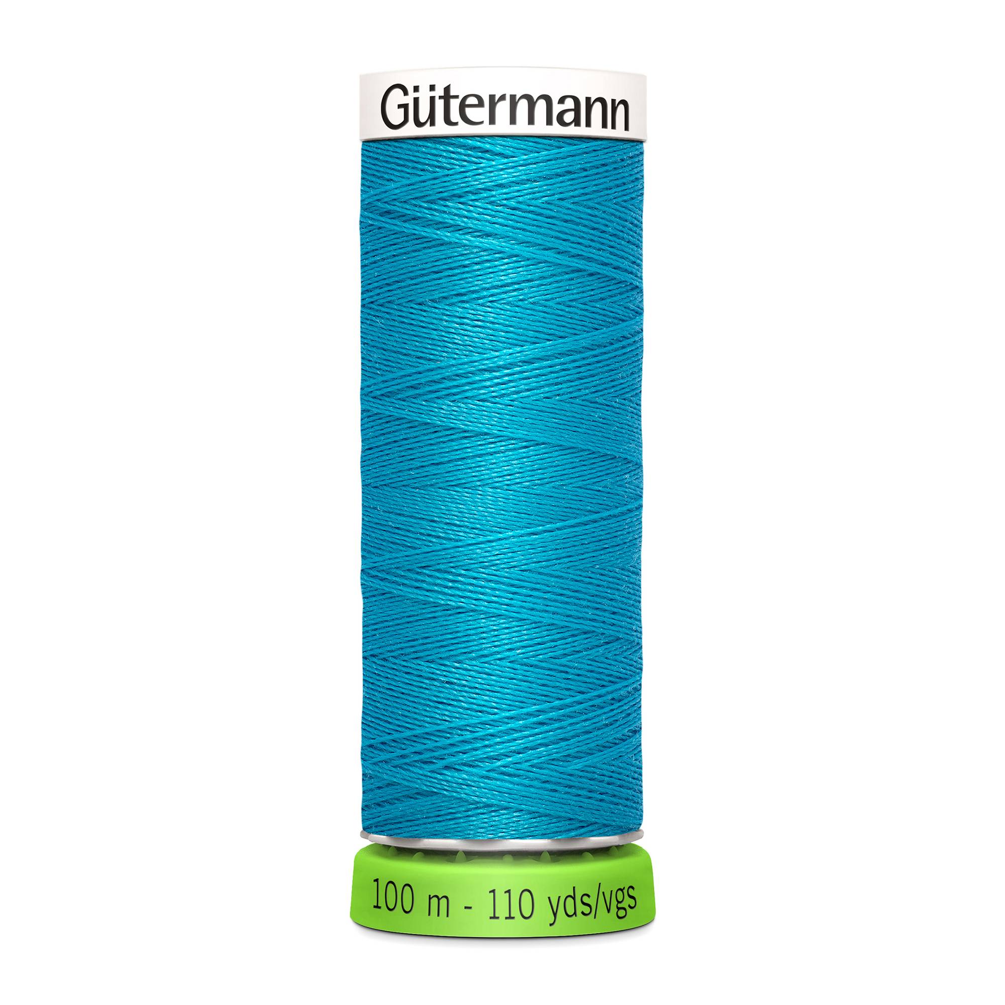Turqiose Thread Gutermann Turquoise Sew All Recycled rPET Thread 100m (736) | Hobbycraft