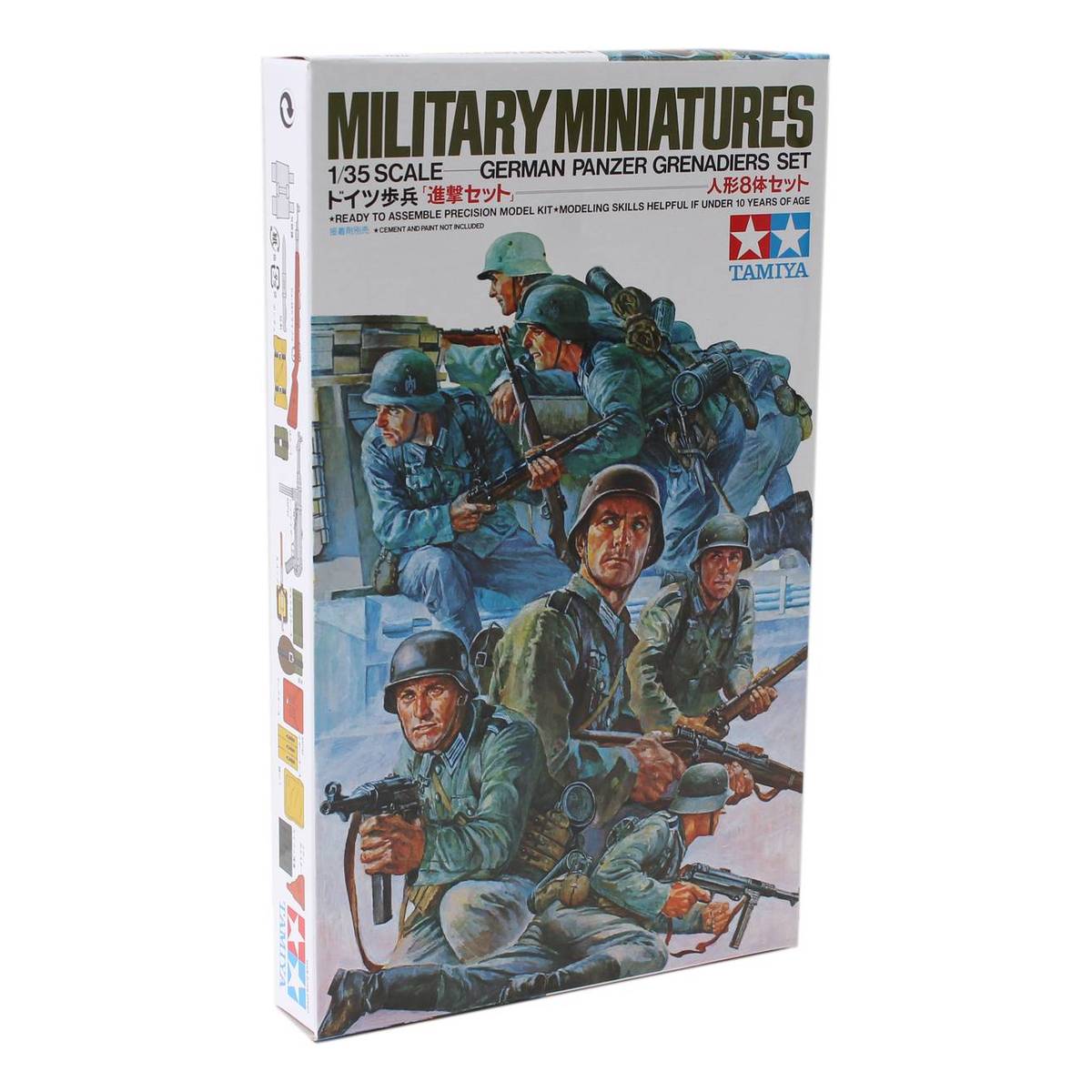 Tamiya German Panzer Grenadiers Model Kit 135 Hobbycraft