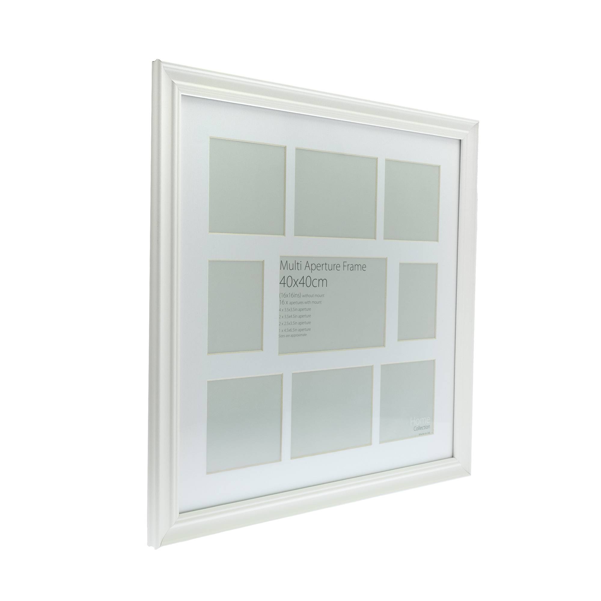 Vintage Beige Multi-Aperture Frame 40cm x 40cm | Hobbycraft