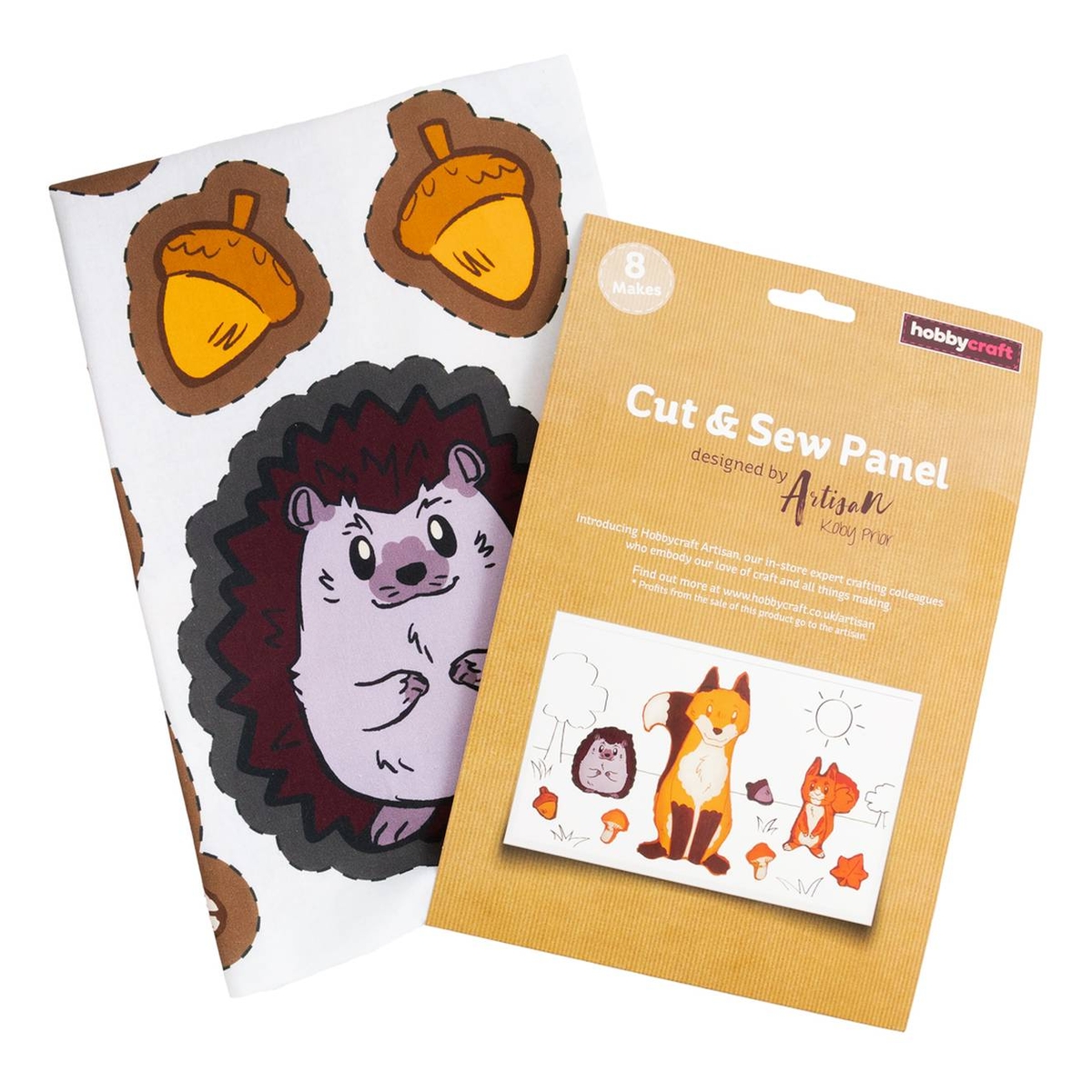 Artisan Woodland Cut and Sew Panel 100cm x 50cm | Hobbycraft
