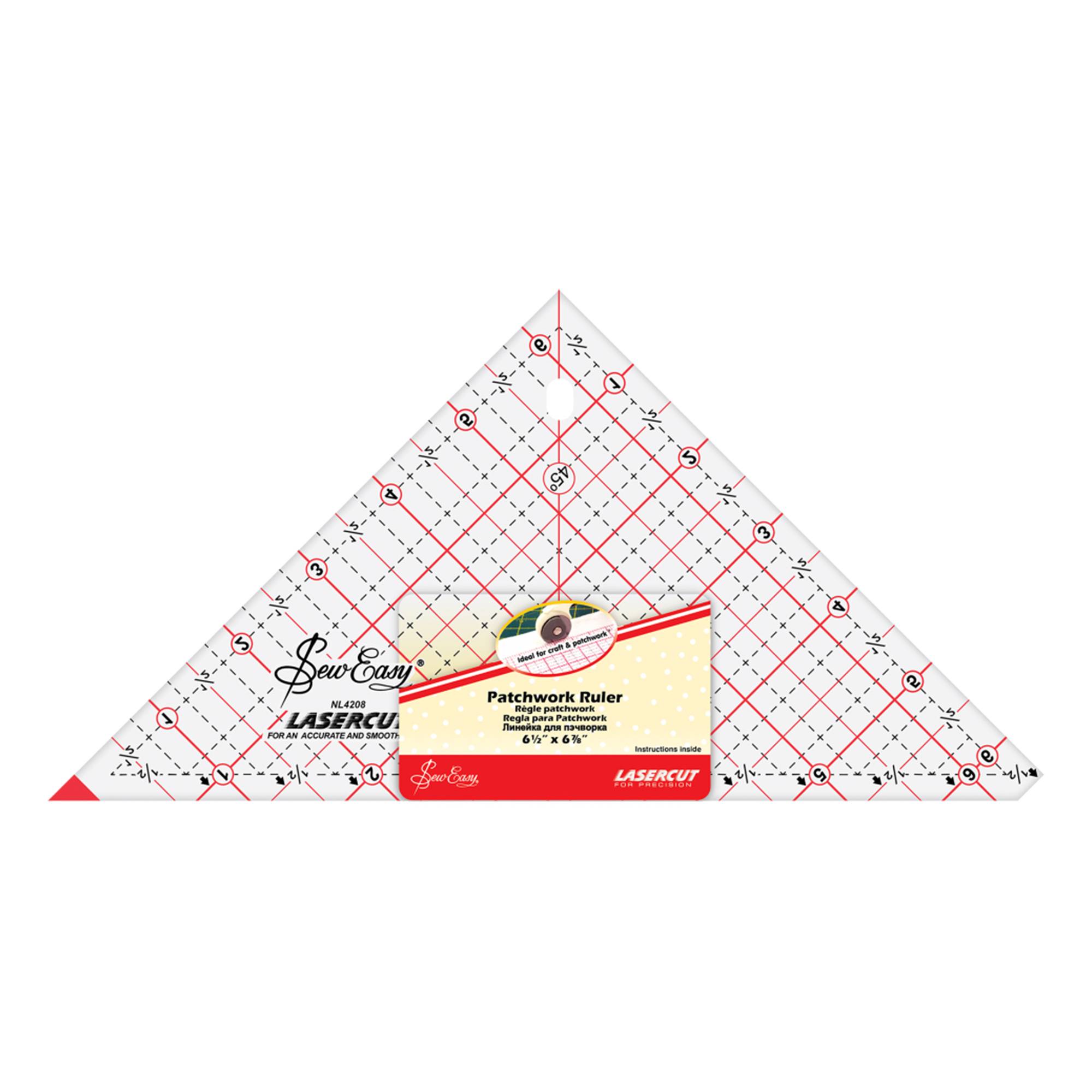 Sew Easy 60 Degree Triangle Patchwork Ruler NL4173