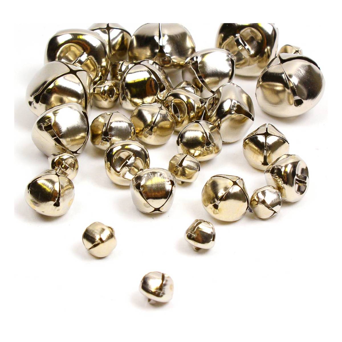 Gold Jingle Bells 30 Pack Hobbycraft