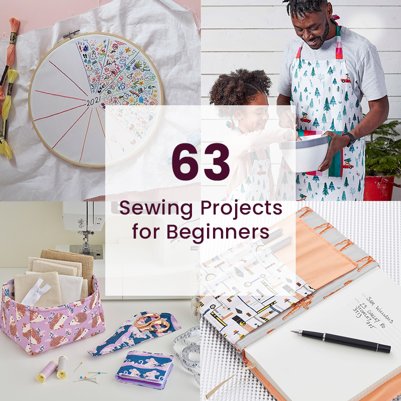 63 Sewing Projects for Beginners Hobbycraft