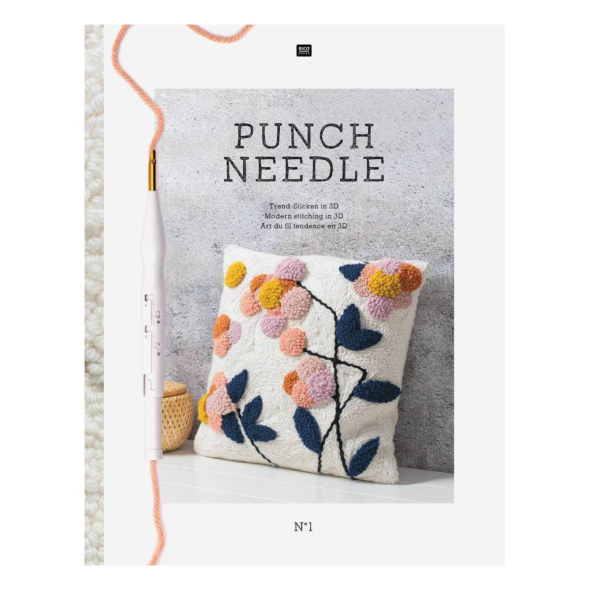 Rico Punch Needle Designs Book Hobbycraft