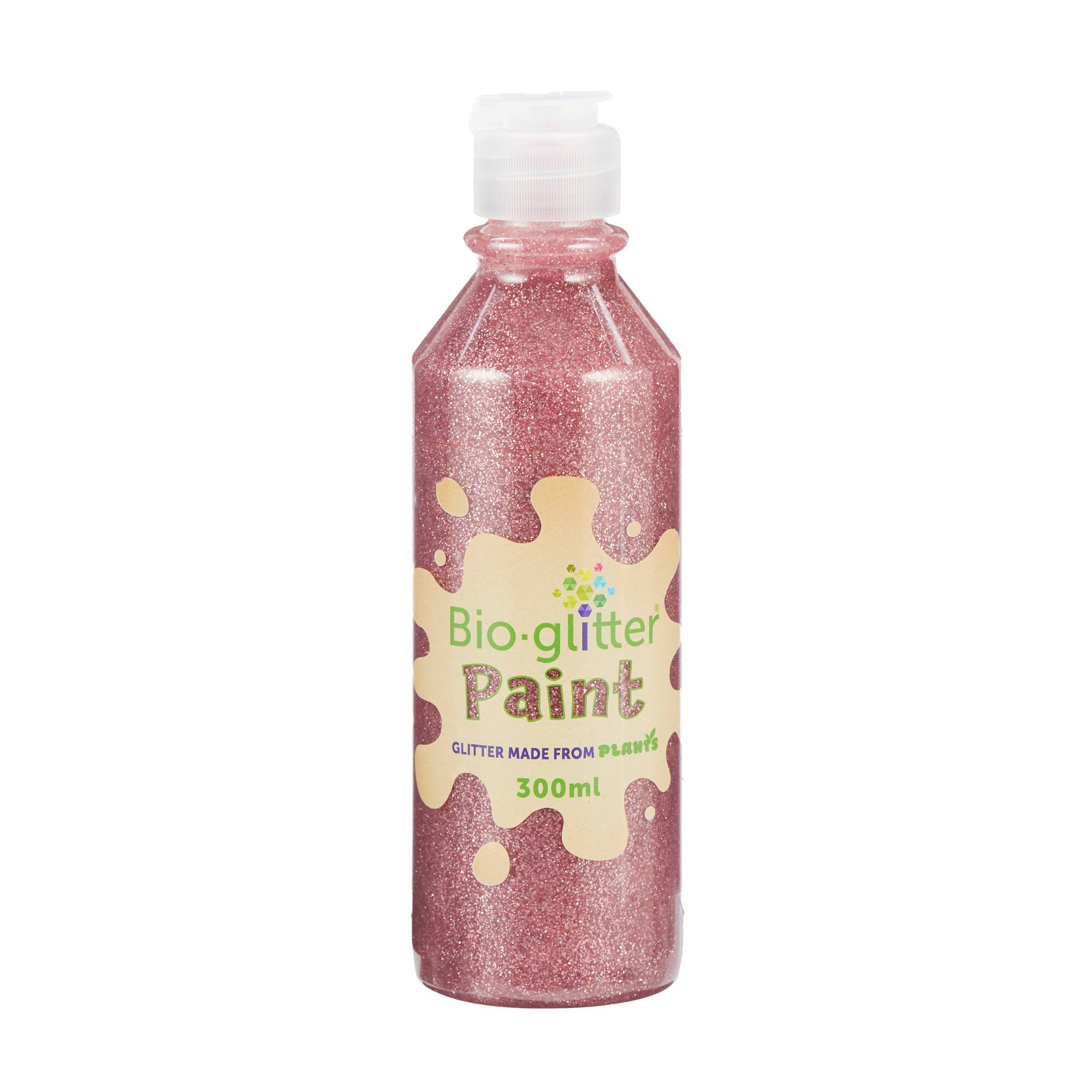 Pink BioGlitter Paint 300ml Hobbycraft