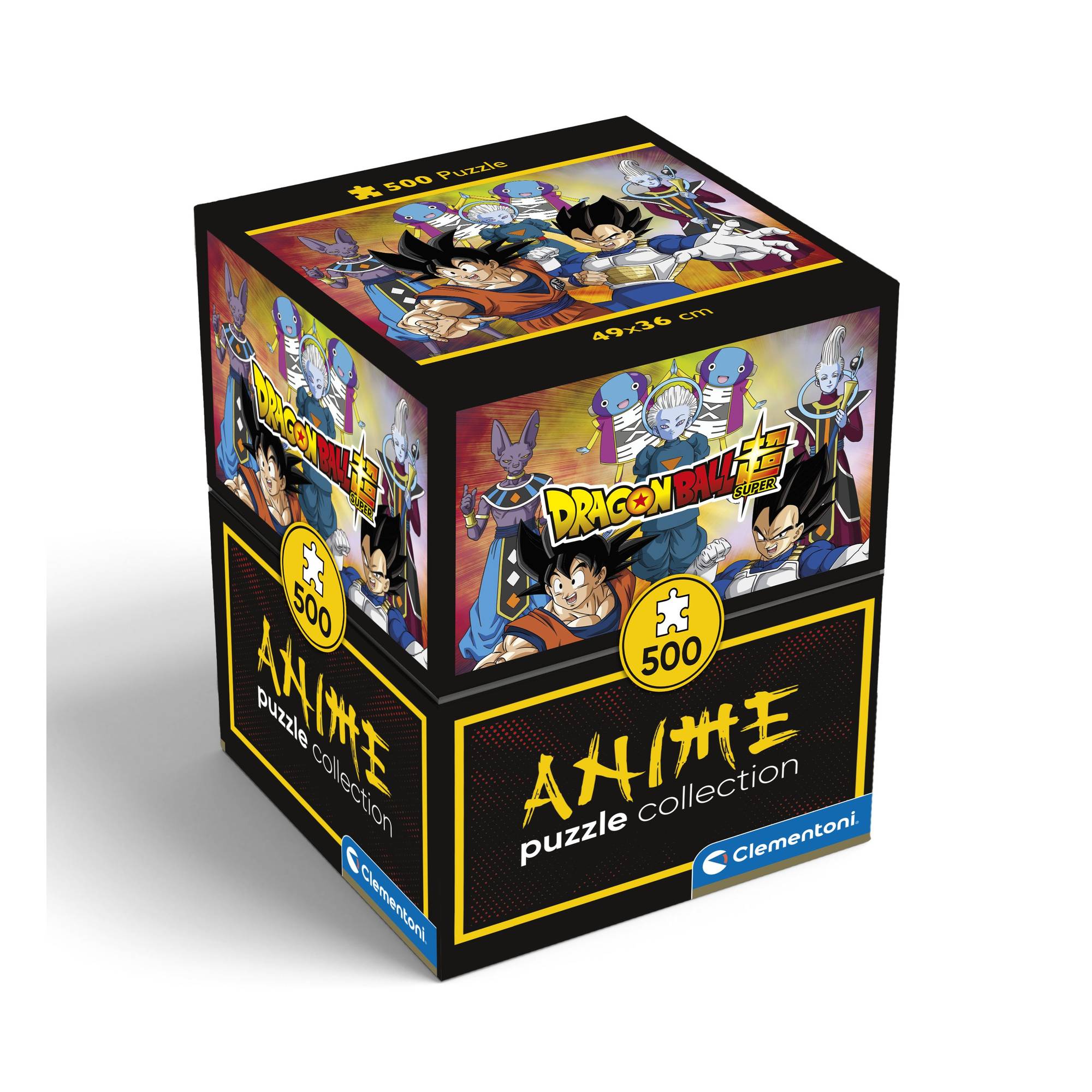 Clementoni Dragon Ball – Puzzle 1000 Pièces – 70x50 Cm – Poster Inclus – Fabriqué En Italie – Anime Manga