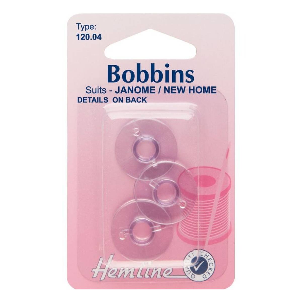 Janome Plastic Bobbins for All Home Use Models 