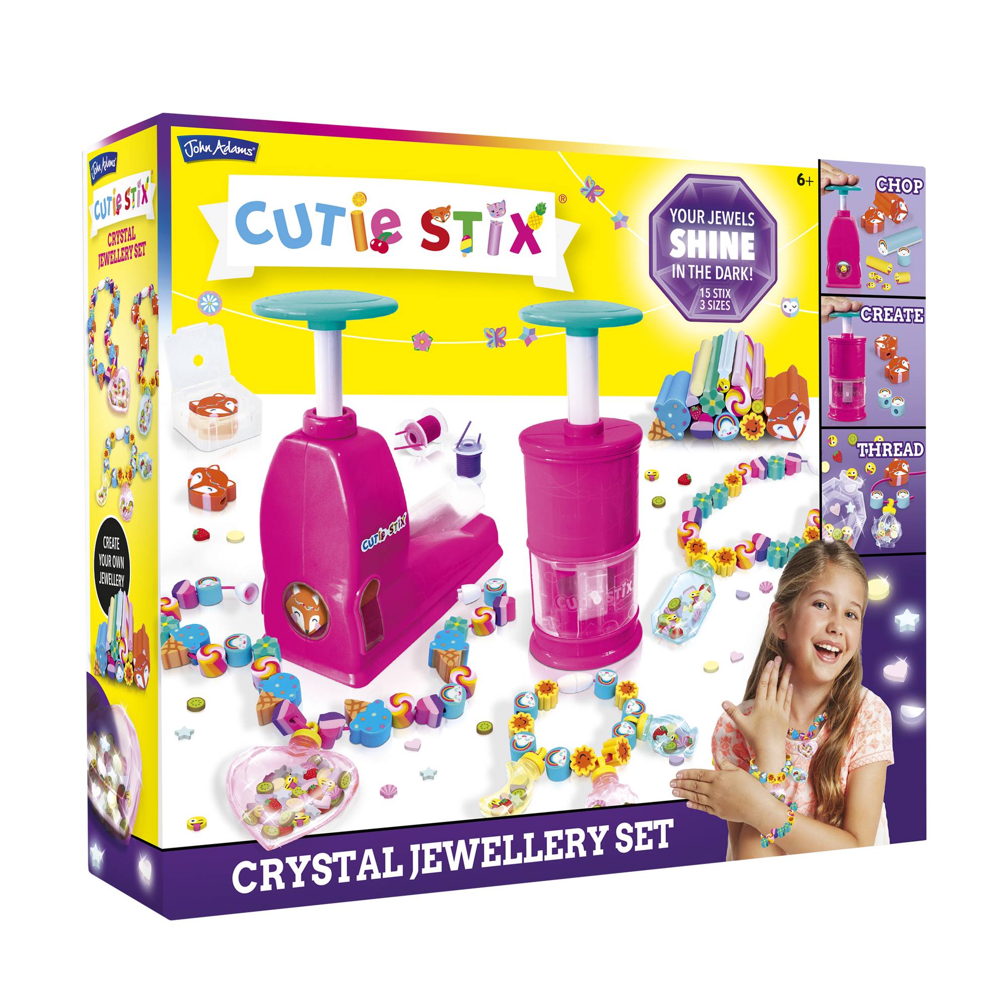 Cutie Stix Crafts Toy Unboxing, Making Crafts, Jewelry