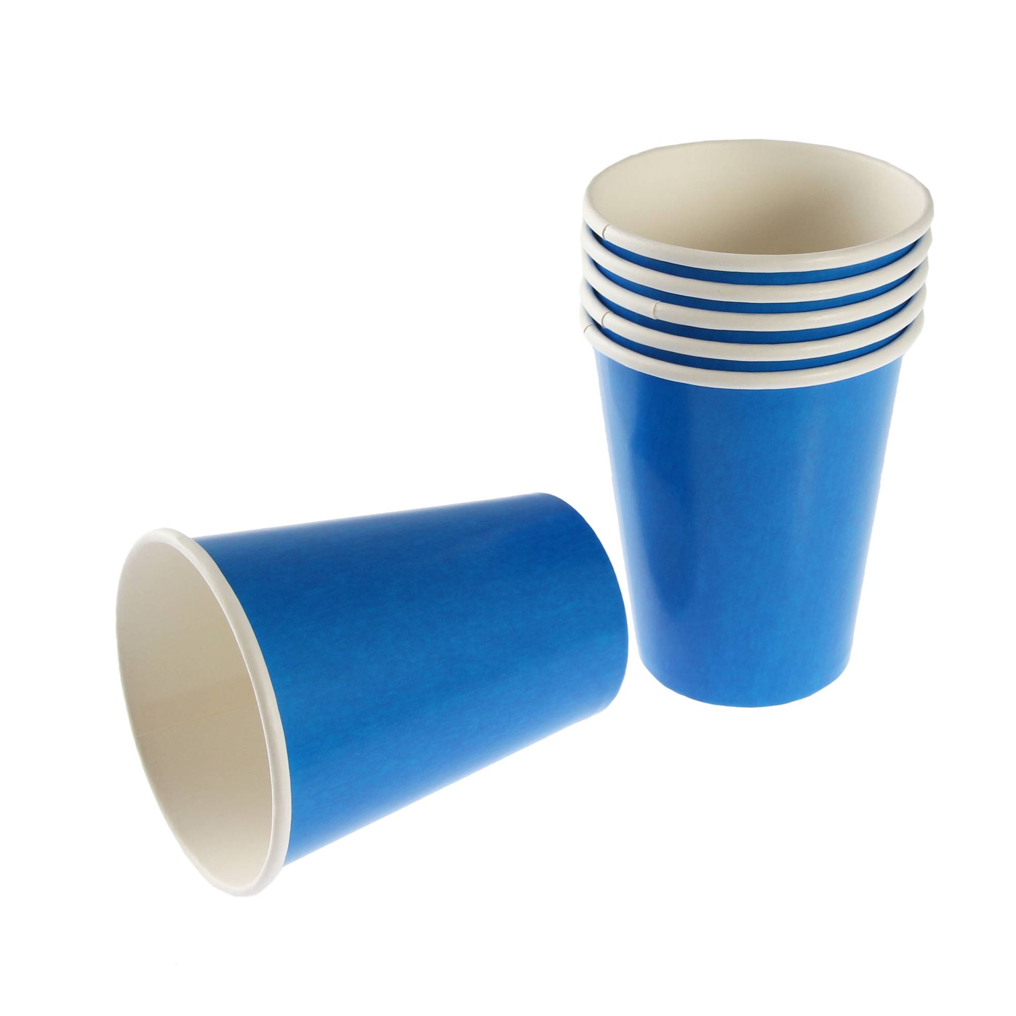 Cobalt Blue Paper Cups 8 Pack Hobbycraft