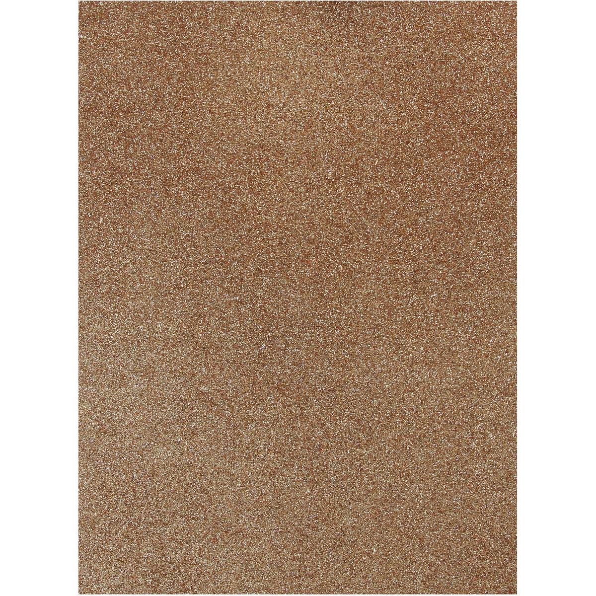 Bright Gold Glitter Foam Sheet 22.5cm x 30cm Hobbycraft