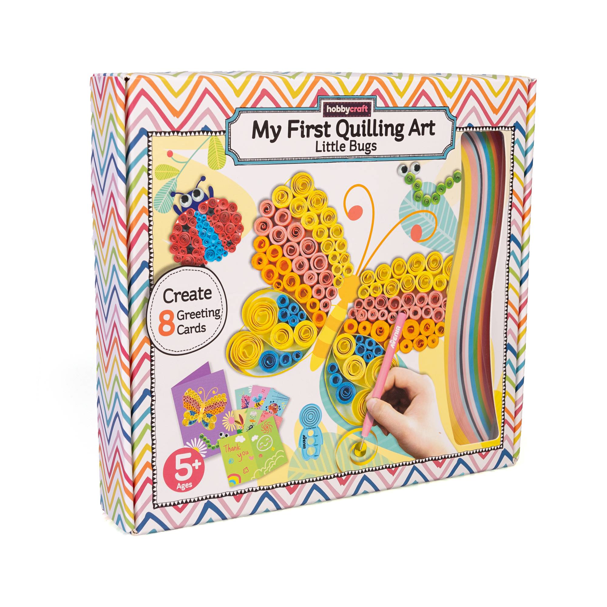 Little Bugs My First Quilling Art Set Hobbycraft
