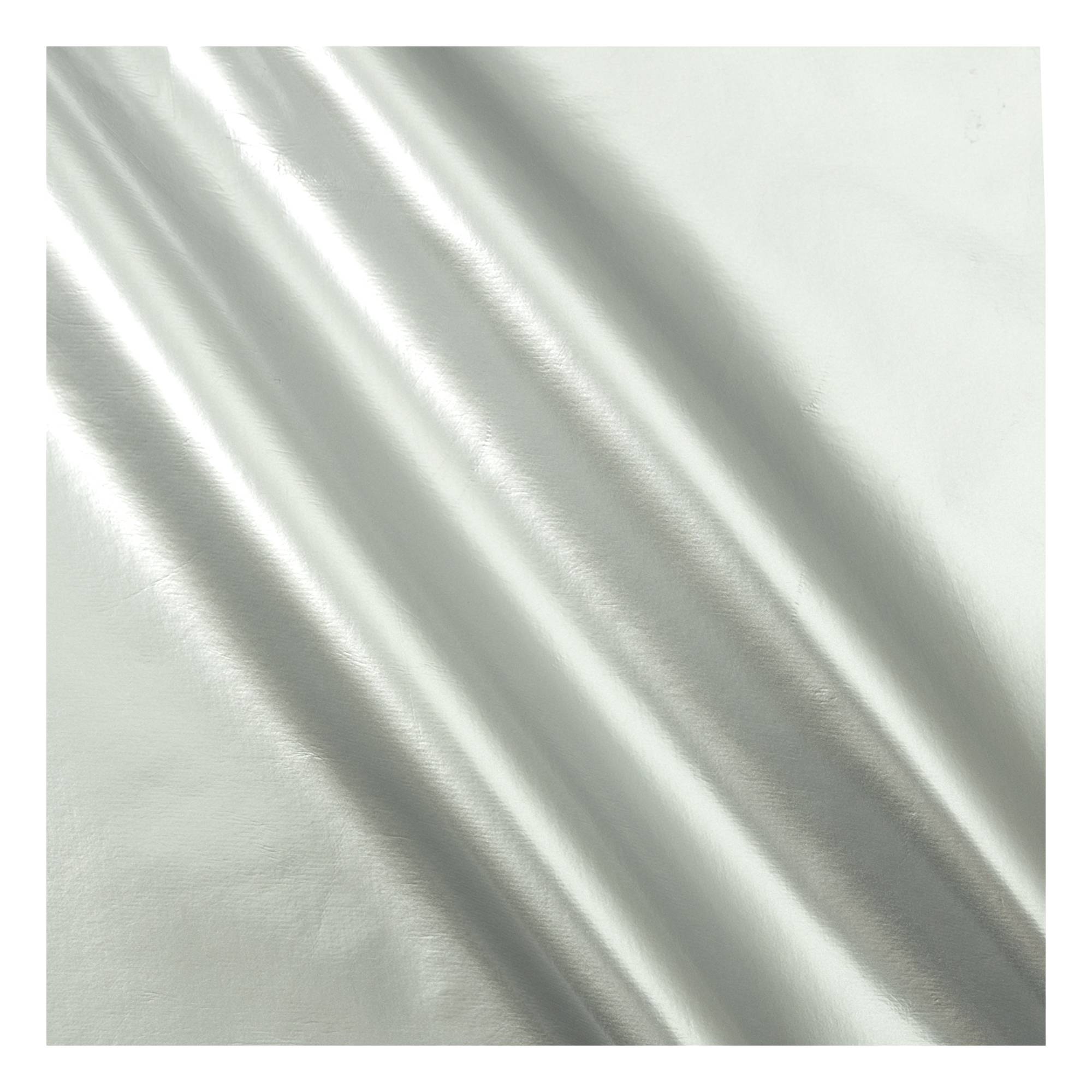 Silver Color Pvc Silver PVC Fabric by the Metre | Hobbycraft