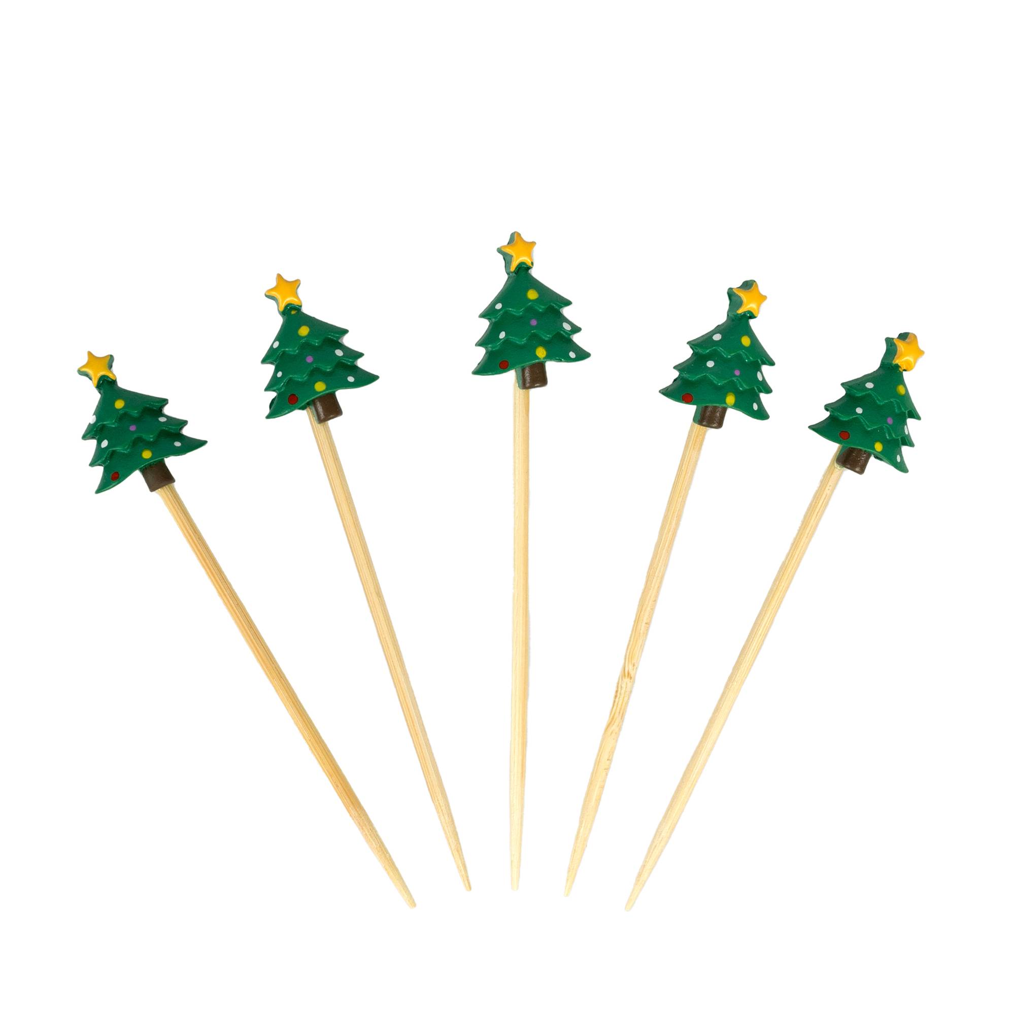 Christmas Tree Cupcake Toppers 5 Pack | Hobbycraft