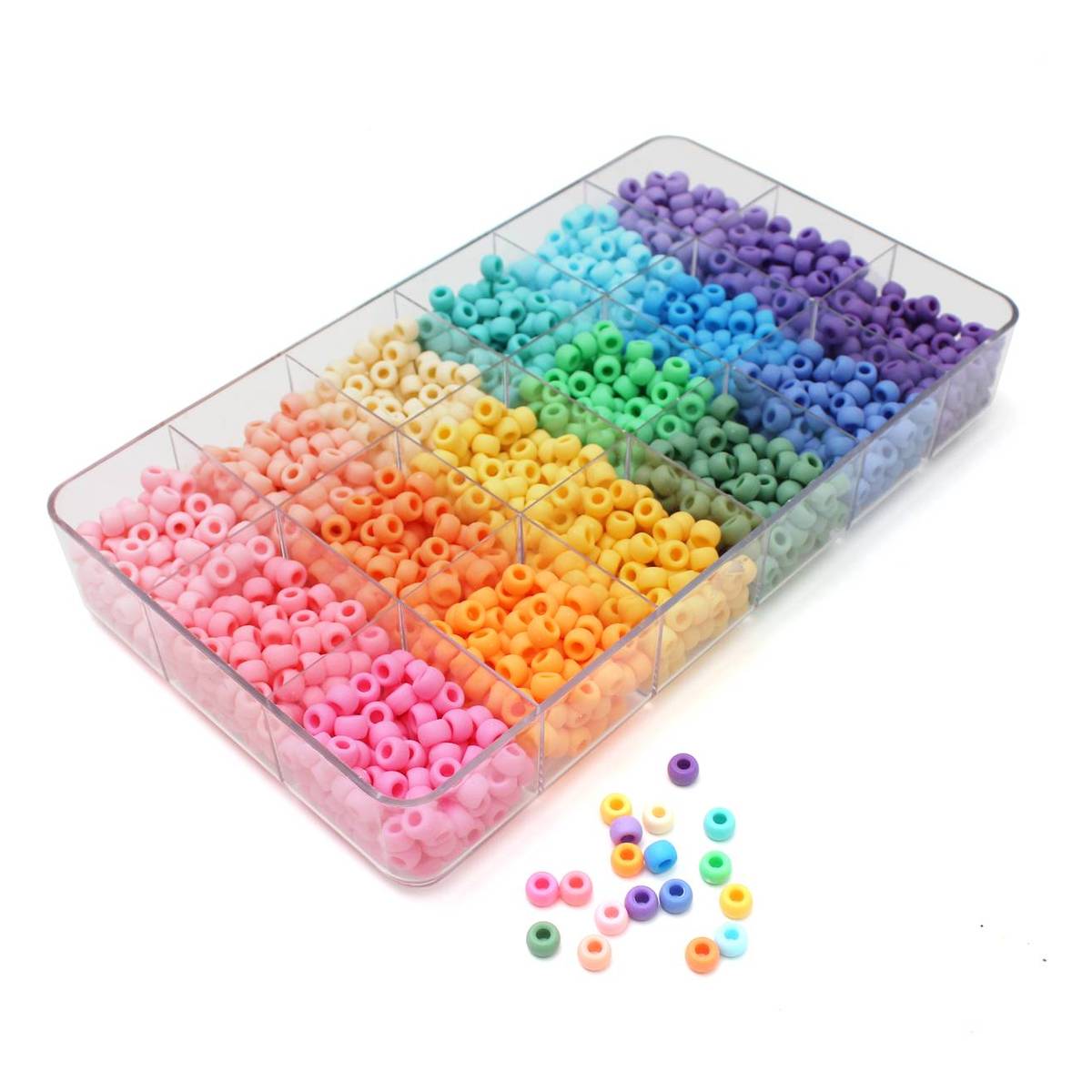 Assorted Glass Preciosa Seed Beads Kit, For Jewellery Making, Shape: Round