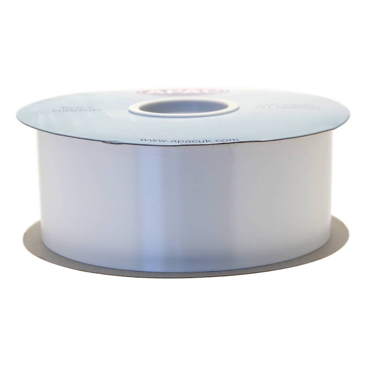 White Poly Ribbon 5cm x 91m Hobbycraft