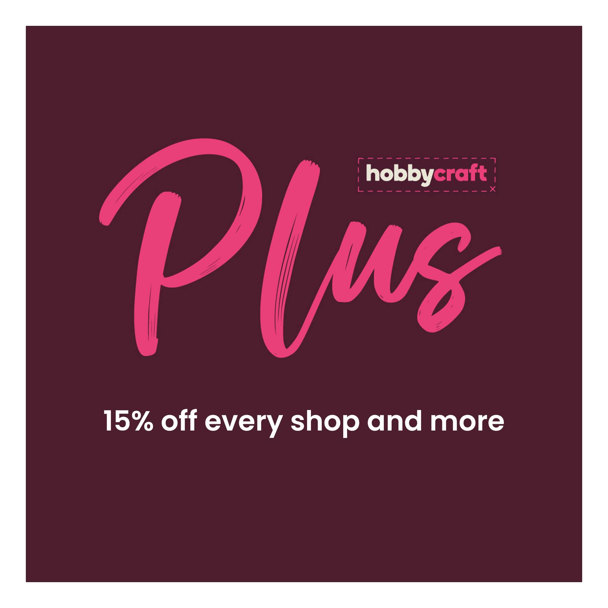 Hobbycraft Plus 1Year Subscription Hobbycraft