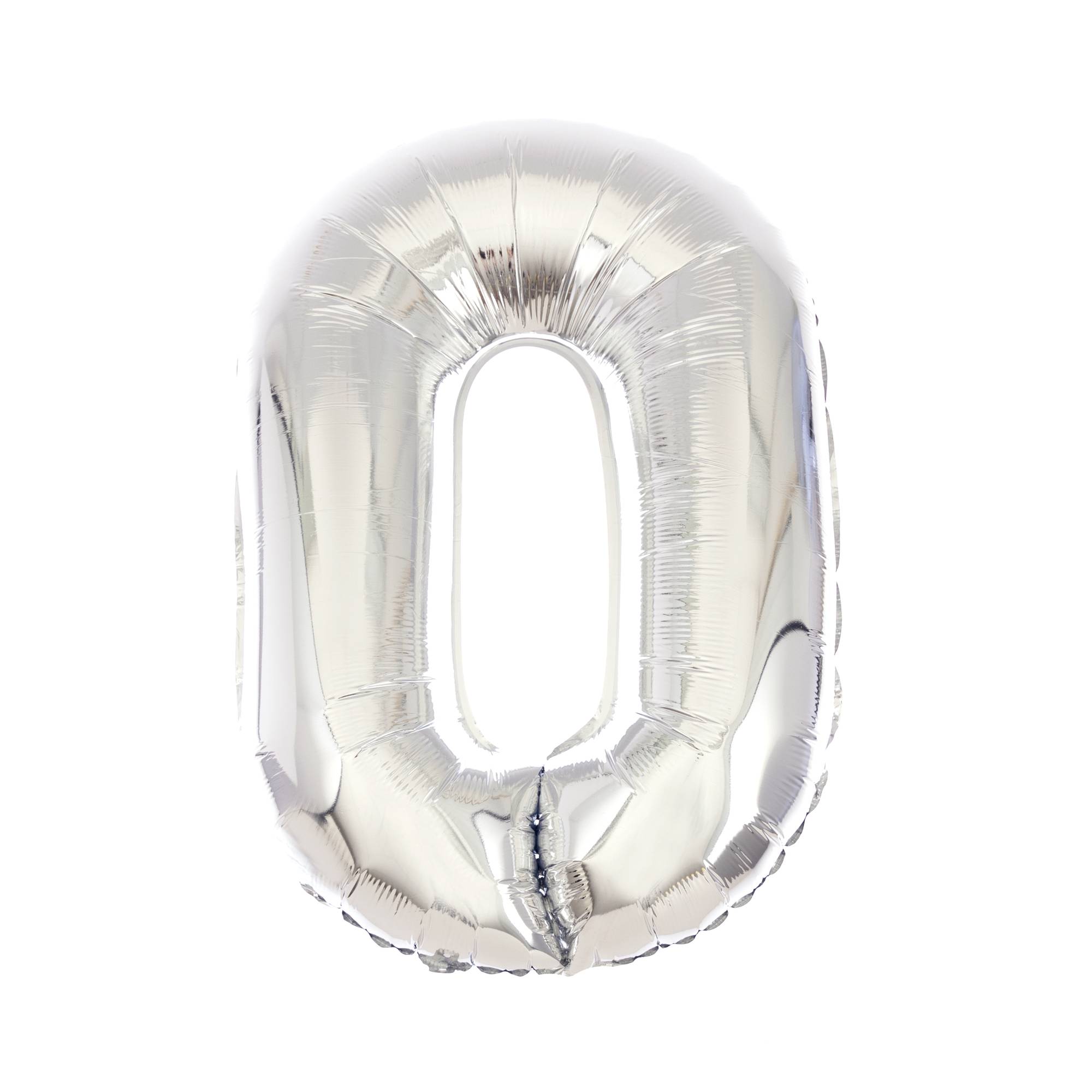 Extra Large Silver Foil Letter O Balloon