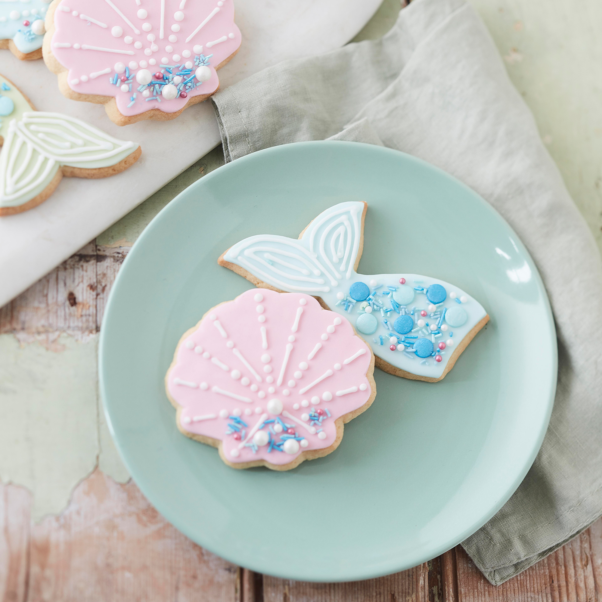 How to Make Mermaid Biscuits Hobbycraft